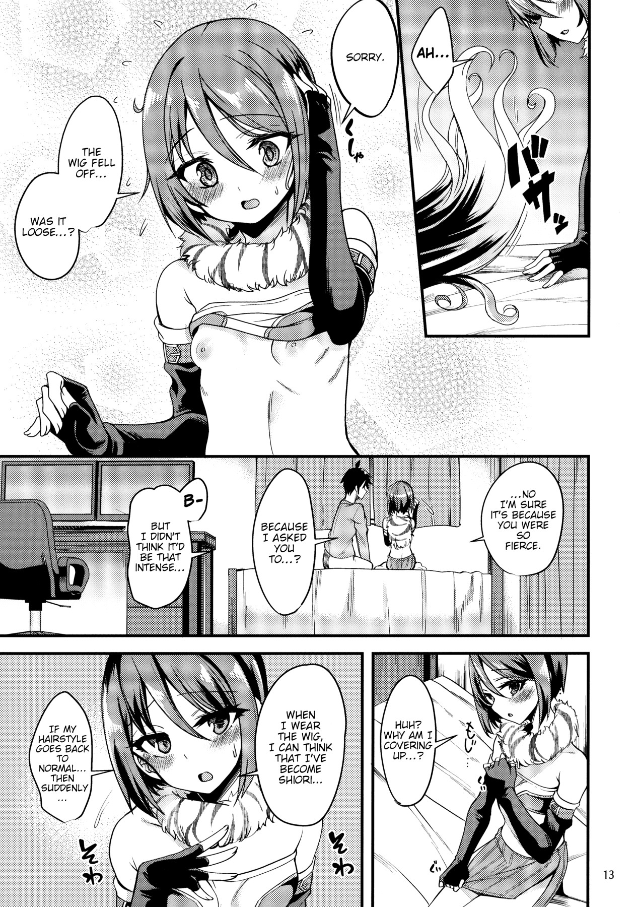 Hentai Manga Comic-Shiori's Lewd Day-Read-12